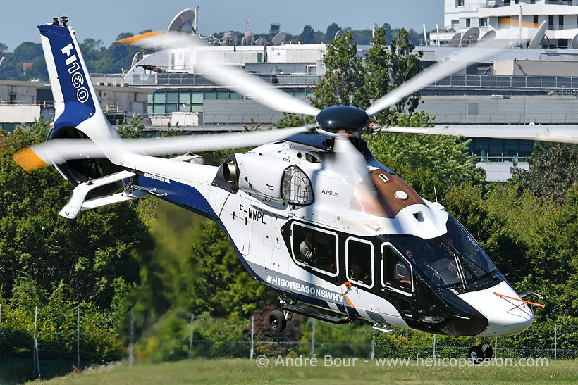 H160 helicopter prototype, Paris Airshow 2019