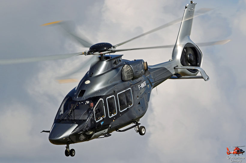 First serial H160 F-WWOS helicopter