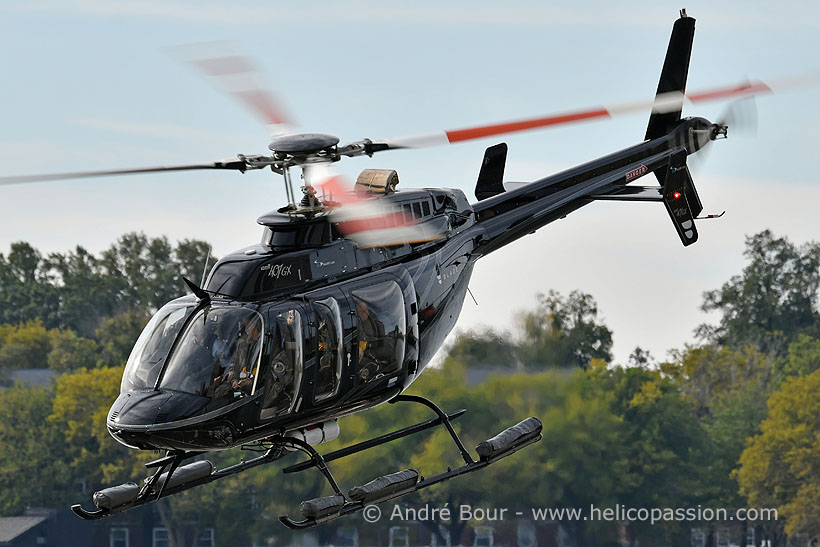 Bell 407 helicopter