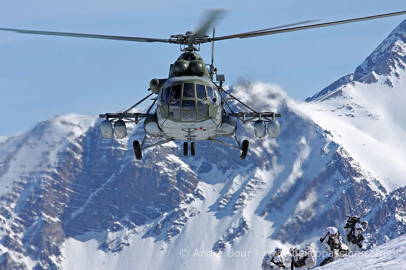 Czech Army MI17 helicopter