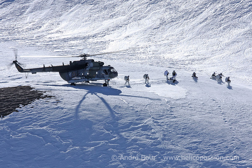 Czech Army MI17 helicopter