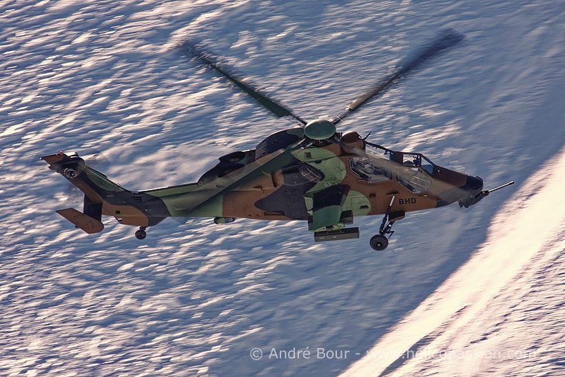 French Army Tiger attack helicopter