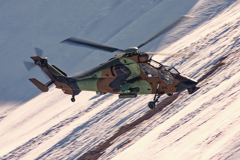 French Army Tiger attack helicopter