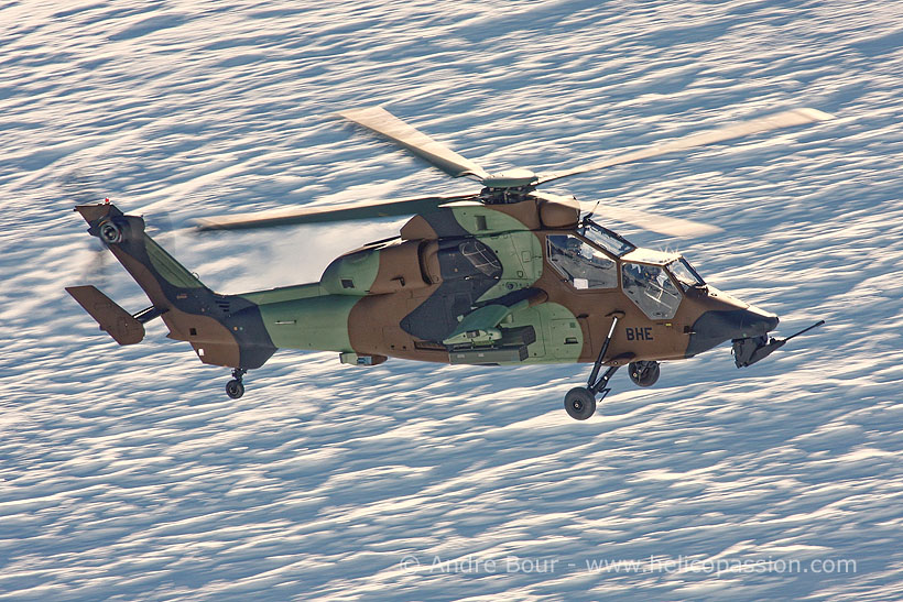 French Army Tiger attack helicopter