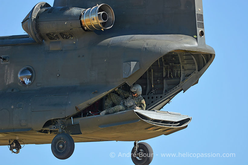 Spanish FAMET CH47 Chinook helicopter