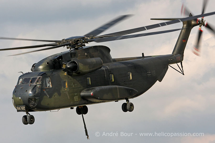 German Army CH53G helicopter