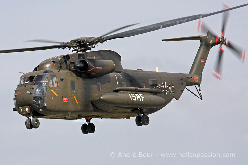 German Army CH53GS helicopter