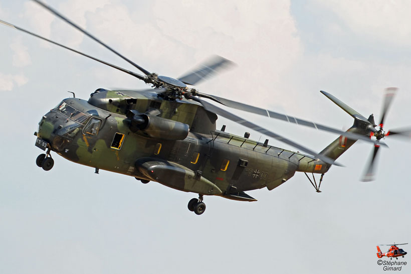 German Army CH53GA helicopter