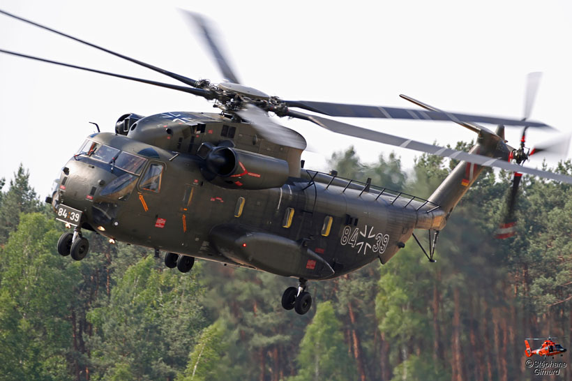 German Army CH53GA helicopter