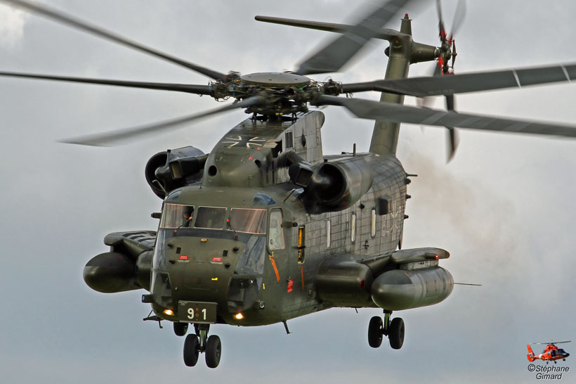 German Army CH53GS helicopter