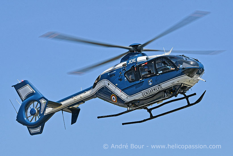 French Police EC135 helicopter