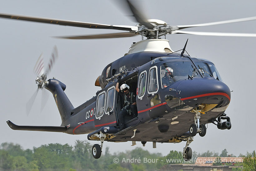 Italian Carabinieri AW139 helicopter