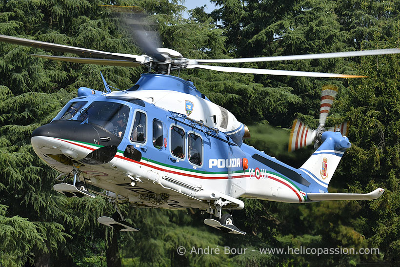 Italian Polizia AW169 helicopter