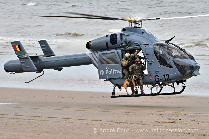 Belgian Federal Police MD902 helicopter