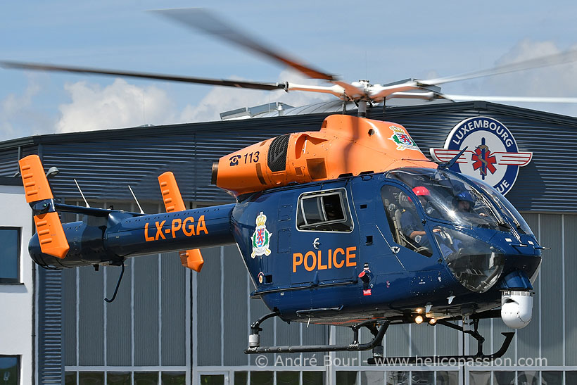 Luxembourg Police MD902 helicopter