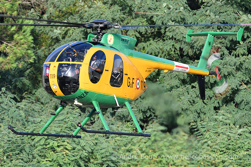 Italian Guardia di Finanza NH500 helicopter