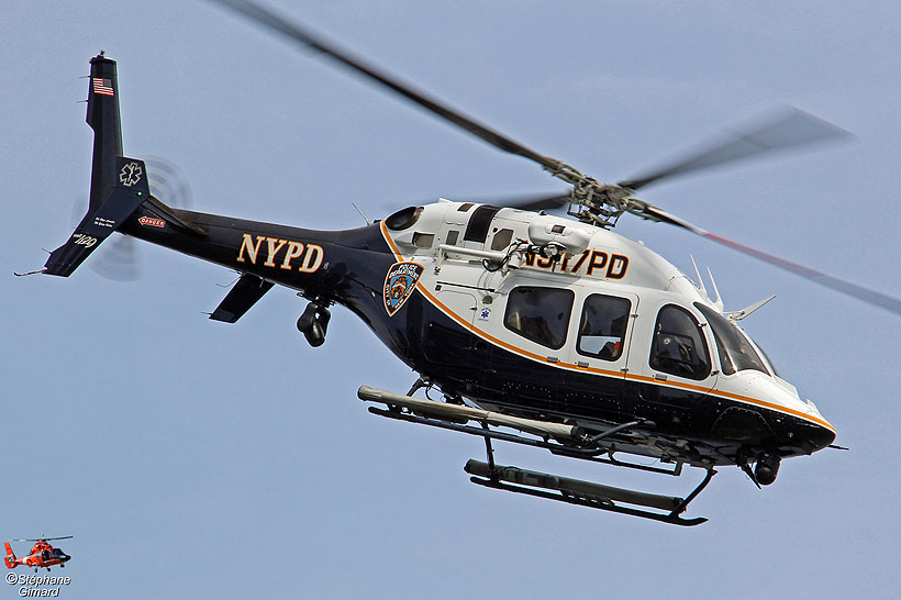 NYPD Air Sea Rescue Bell 429 helicopter