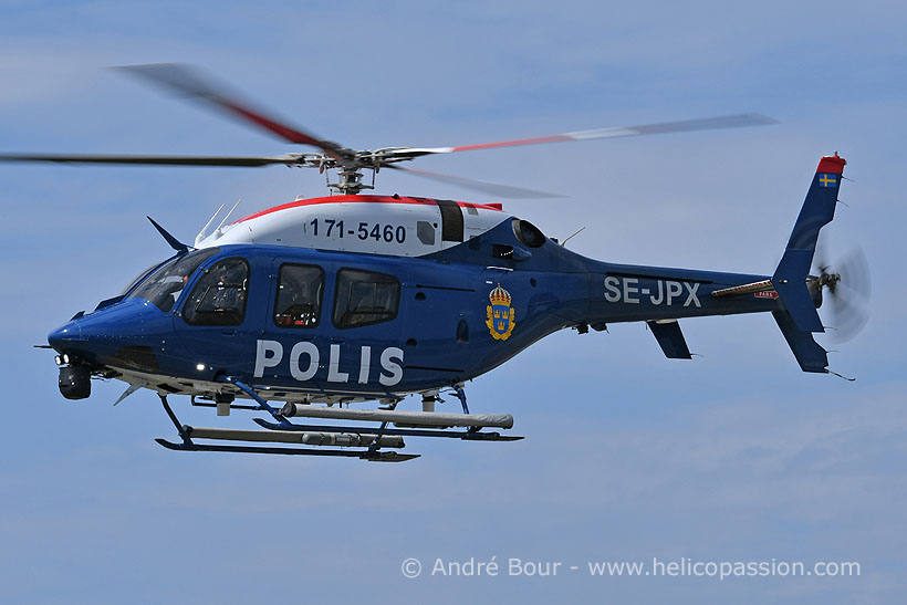 Swedish Police Bell 429 helicopter