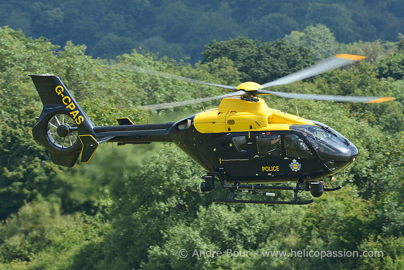 EC135 Police helicopter, Redhill, UK