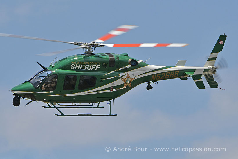 Palm Beach Sheriff's Office Bell 429 helicopter