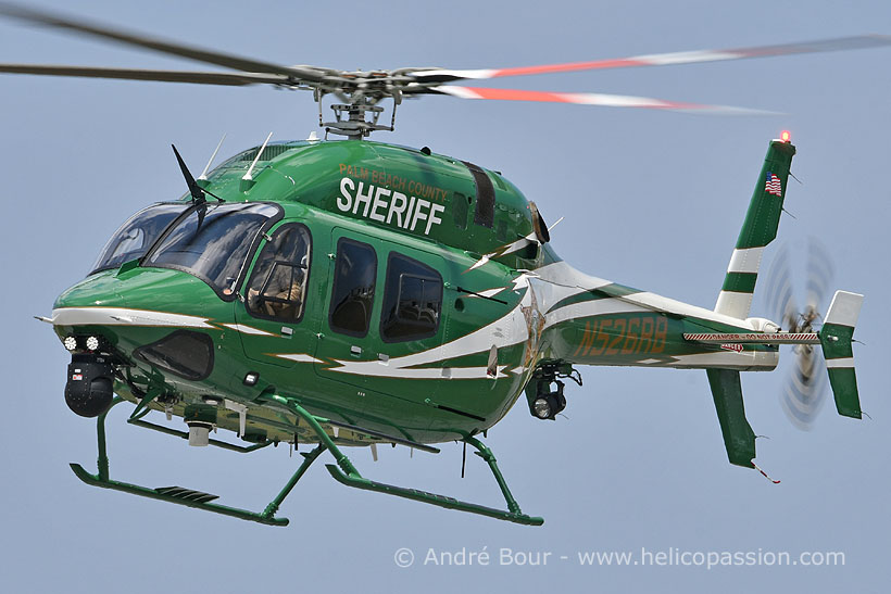 Palm Beach Sheriff's Office Bell 429 helicopter