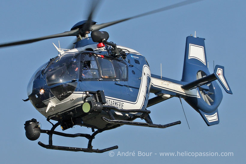 French Police EC135 helicopter