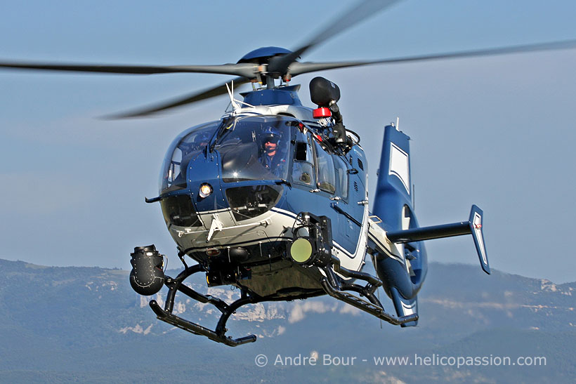 French Police EC135 helicopter