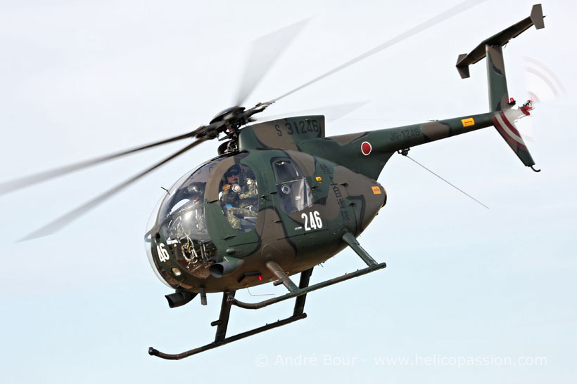 Finnish Army MD500 helicopter