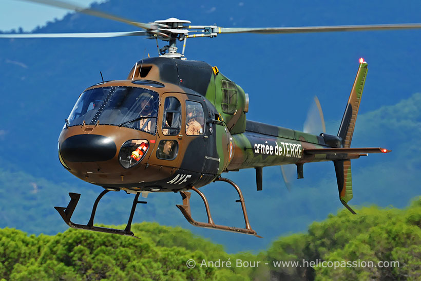 French Army AS555 Fennec helicopter