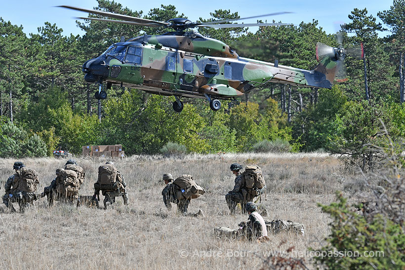 French Army NH90 helicopter