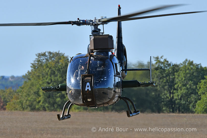 French Army SA342 Gazelle HOT helicopter