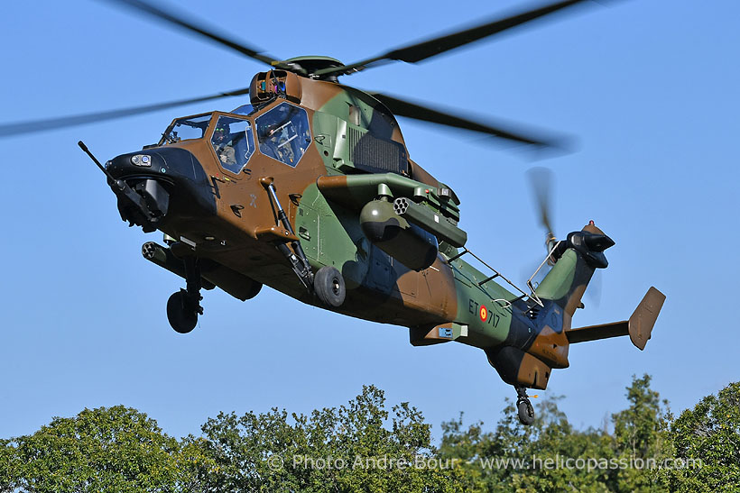 Spanish Army EC665 Tiger HAD attack helicopter