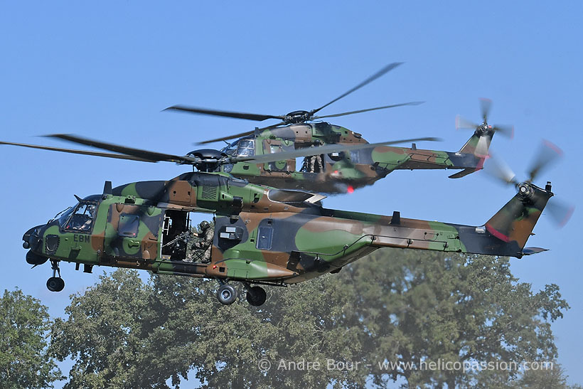 French Army NH90 helicopters