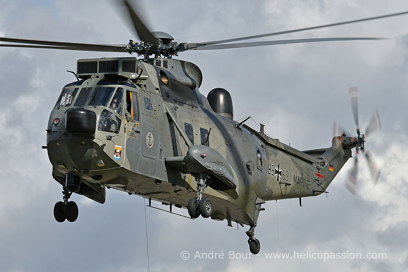 German Navy Seaking Mk41 helicopter