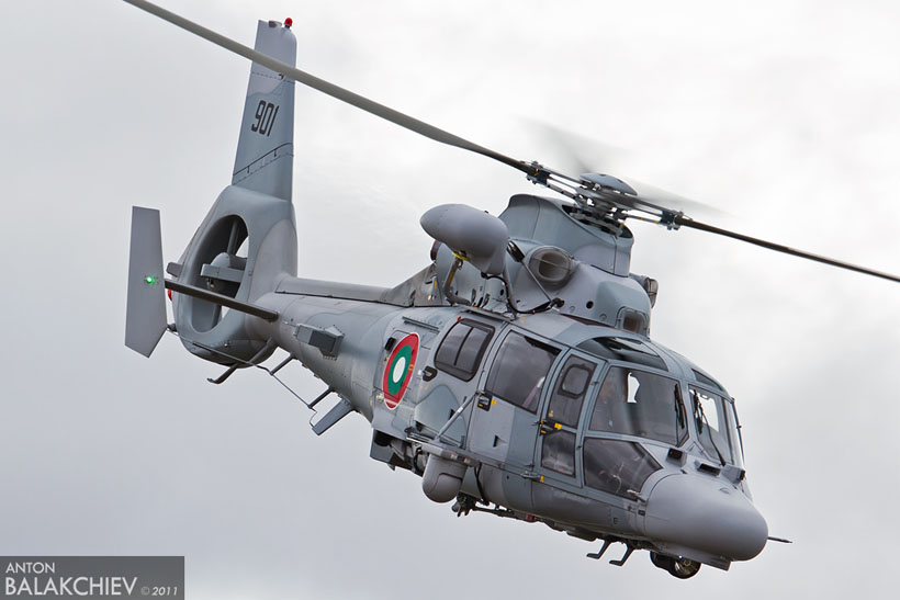 Bulgarian Navy AS565MB Panther helicopter