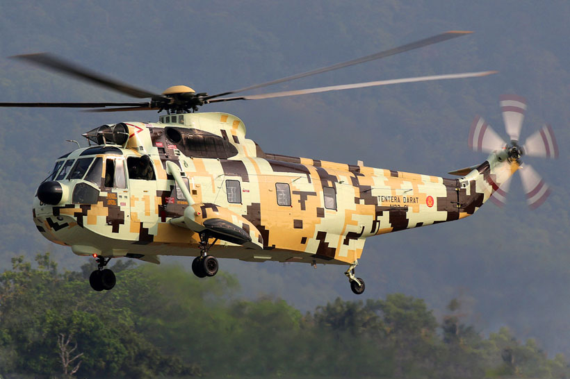 S61 Nuri helicopter of the Navy of Malaysia