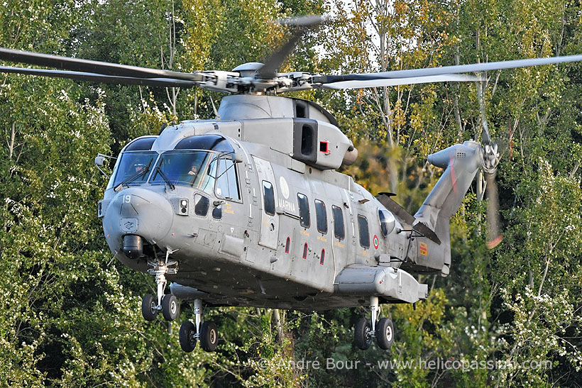 Italian Navy AW101 ASH Mk413 helicopter