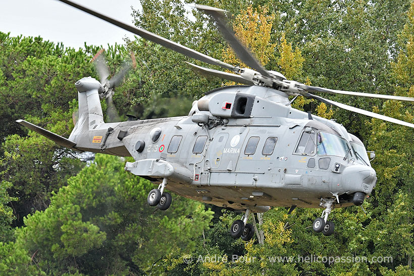 Italian Navy AW101 ASH Mk413 helicopter