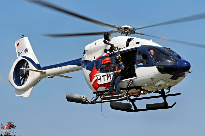 HTM H145 helicopter, La Baule, France