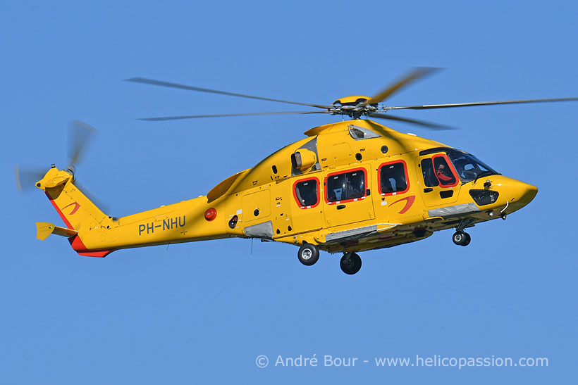 NHV H175 helicopter, Den Helder, Netherlands