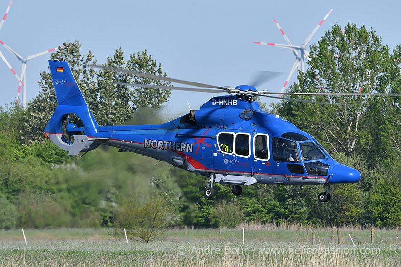 Bristow Offshore S92 helicopter, Aberdeen, UK