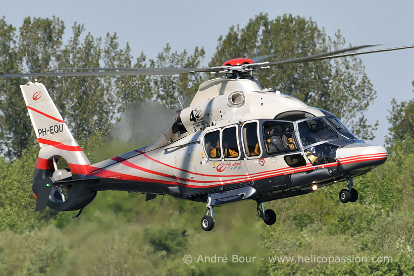 Heli Holland H155 helicopter, Emden, Germany