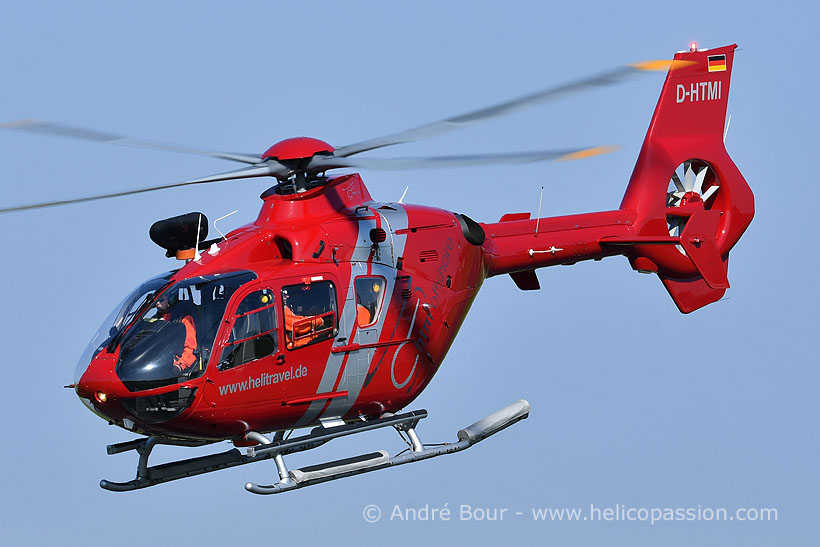 HTM H145 helicopter, Norddeich, Germany