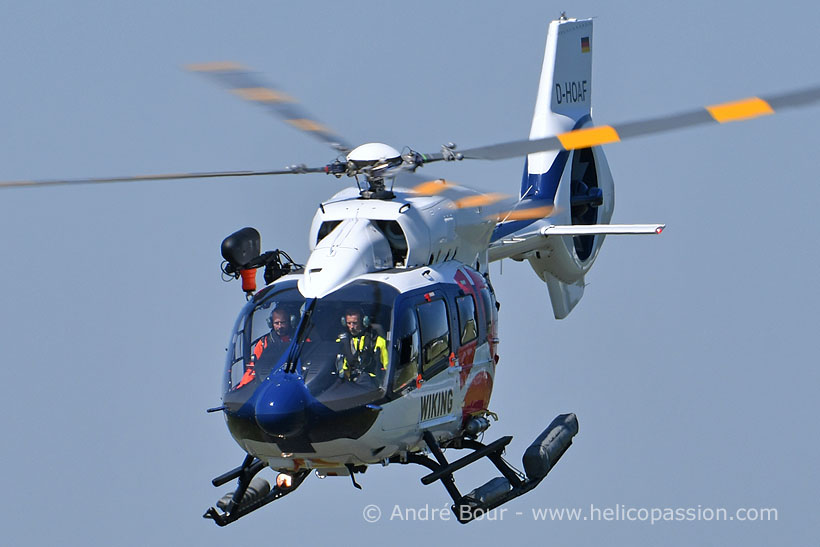 WIKING H145 helicopter, Wilhemshaven, Germany