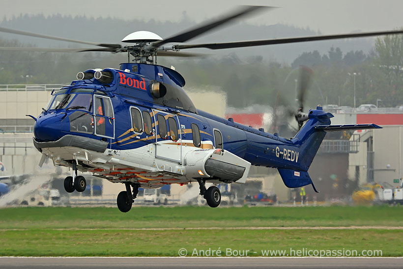 Bond EC225 helicopter, Aberdeen, UK