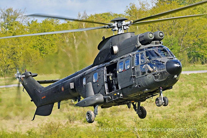 Spanish Army AS332 SuperPuma helicopter