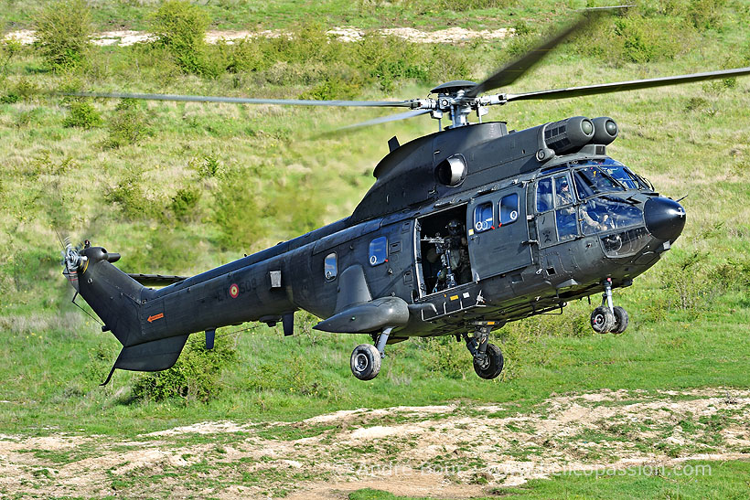 Spanish Army AS332 SuperPuma helicopter