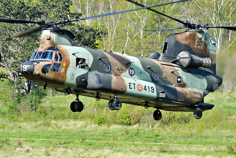 Spanish Army CH47 Chinook helicopter