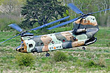 Hélicoptère CH47 Chinook Armée de Terre Espagne FAMET