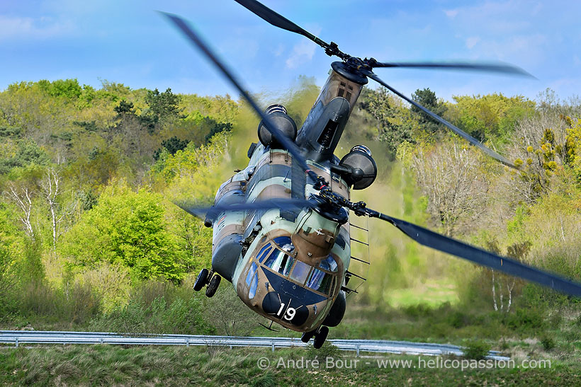 Spanish Army CH47 Chinook helicopter